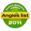 Angie's List 2011 Super Service Award Winner
