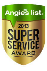 Angie's List 2012 Super Service Award Winner